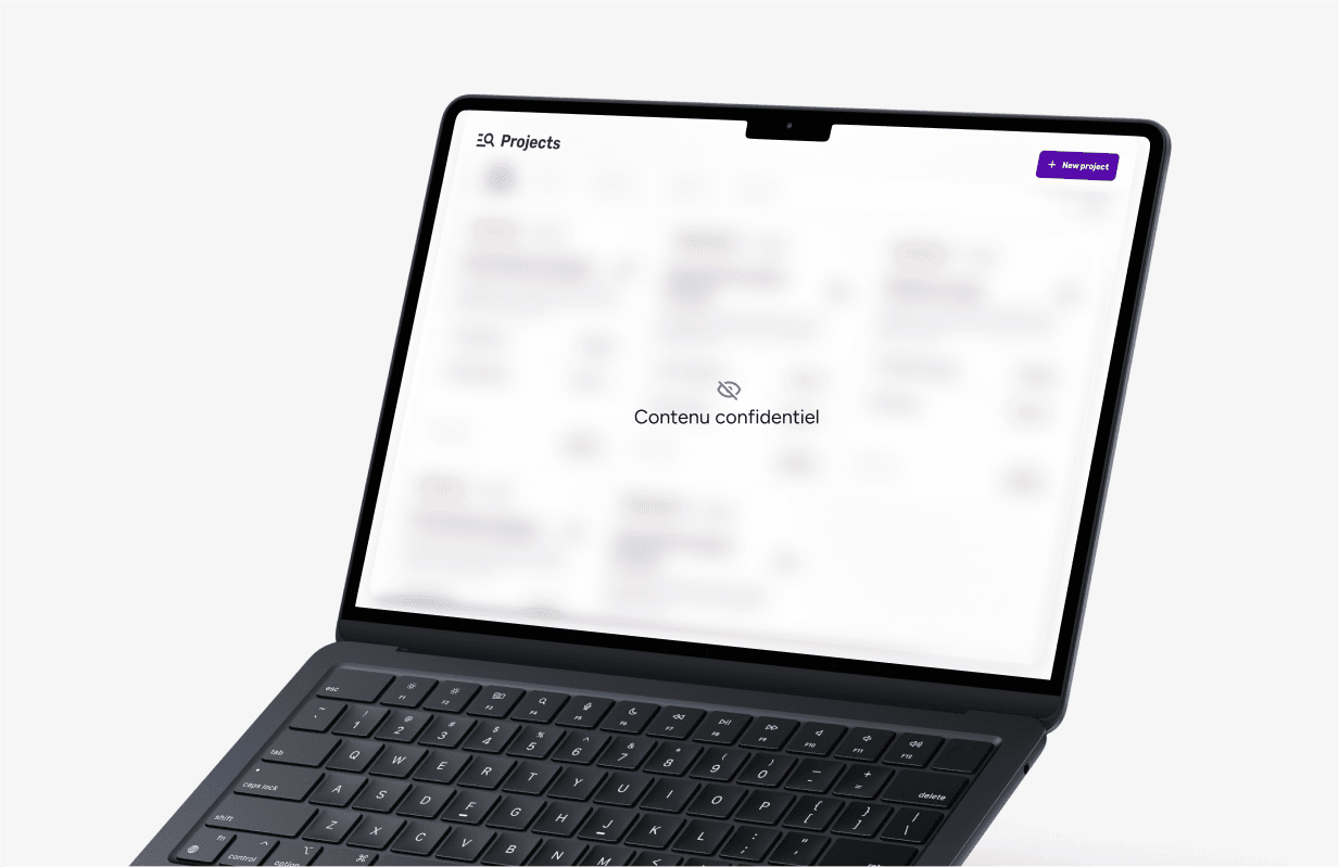Puxxle — project dashboard, filters and statuses